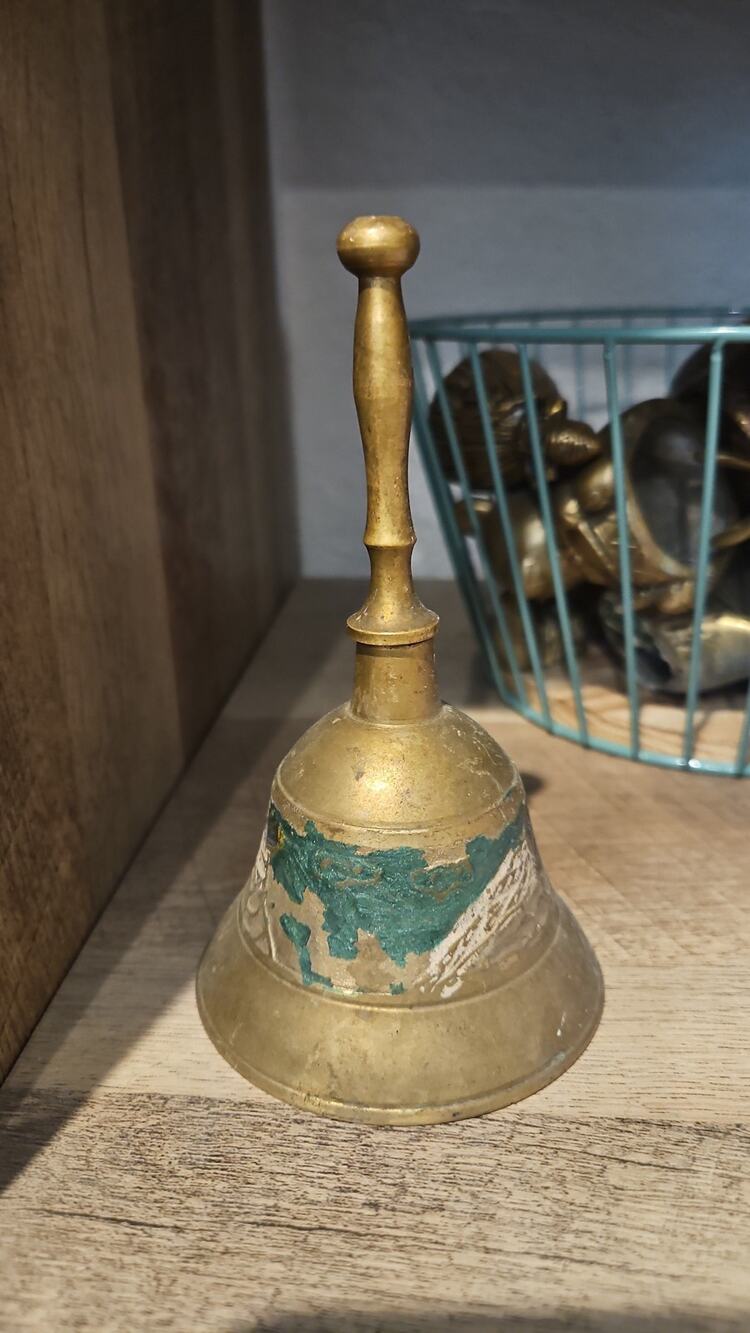 Brass Table Bell - TLC Needed